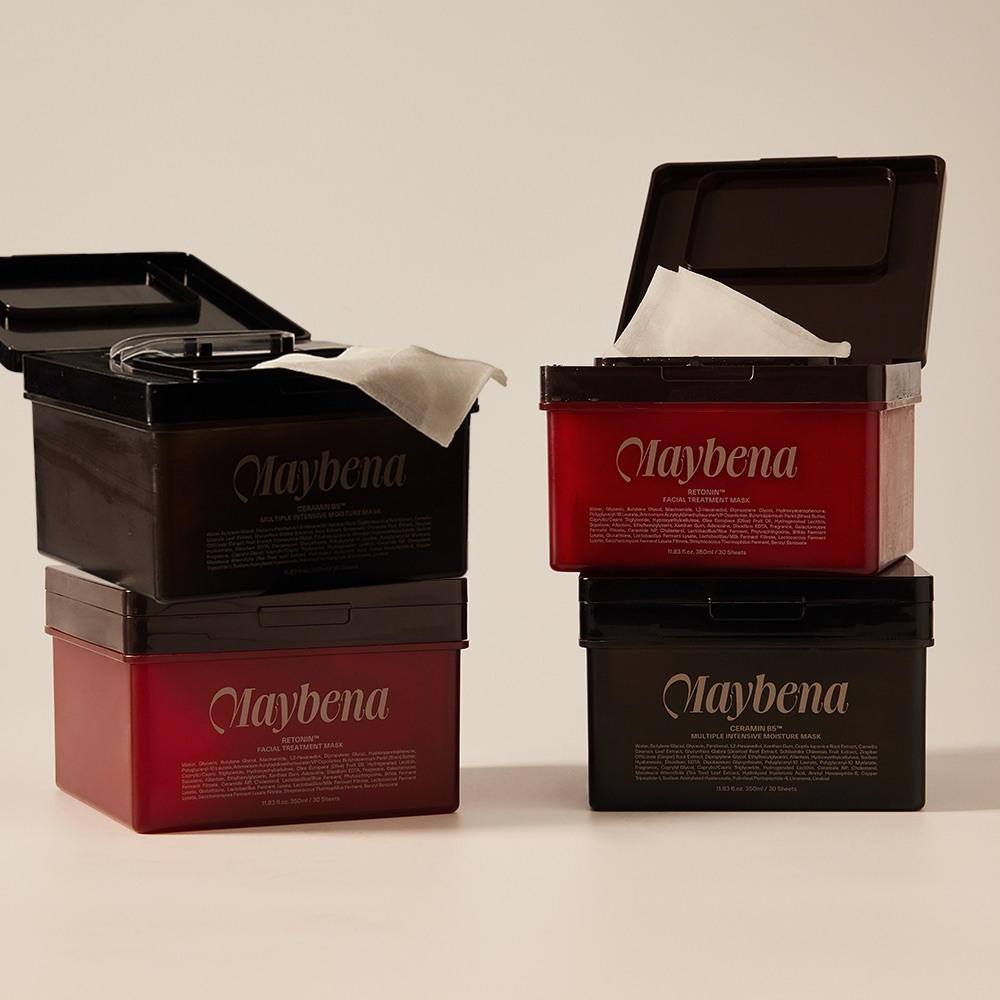 ★2월한정특가★ [2+2] 세라민B5 + 레토닌 뽑아쓰는 마스크팩 30매 350ml (수분 모공 미백 주름) 제품 이미지