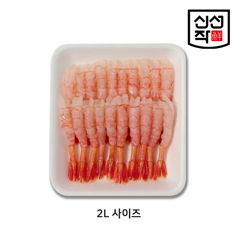 횟감용 단새우 아마에비 20미 x 20p, 1박스 ( L 2L 3L사이즈 ) - 상세 이미지 4
