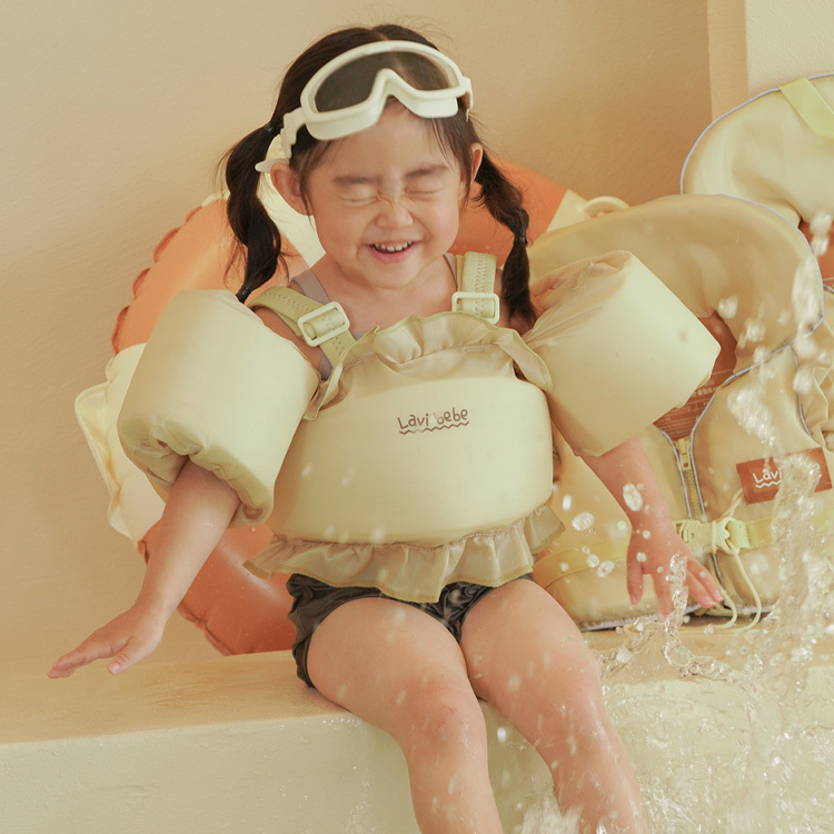 라비베베 모던핏 퍼들점퍼 암링자켓 어린이 아기 구명조끼 제품 이미지