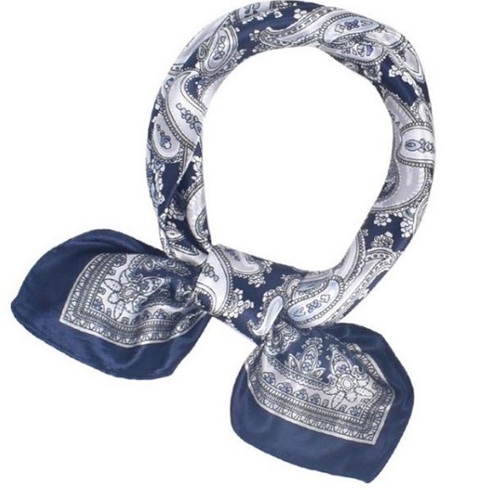 페이즐리 쁘띠 스카프 미니 사각 스카프 명품 가방 손잡이