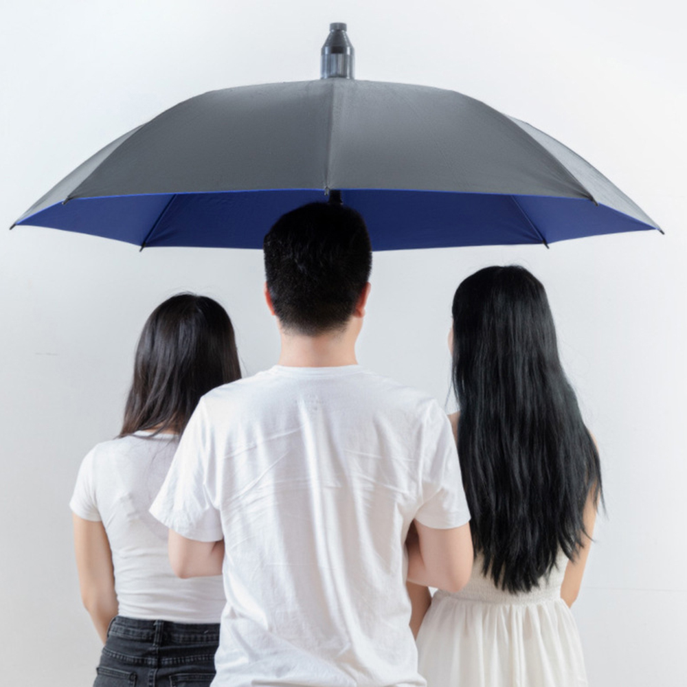 튼튼한 캡커버 자동 초대형 장우산 골프 2중원단 125cm 큰우산 - 상품 이미지