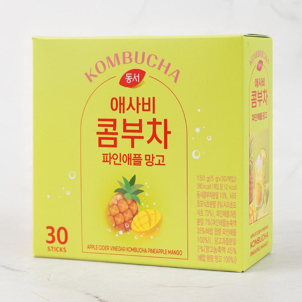 메가마트 동서 애사비 콤부차 파인애플 망고 150g(30T) - 상세 이미지 2