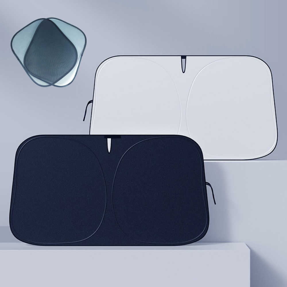 자동차 차량용 햇빛가리개 원터치 앞유리 햇빛 차단 가리개 [앞유리+옆유리4개]