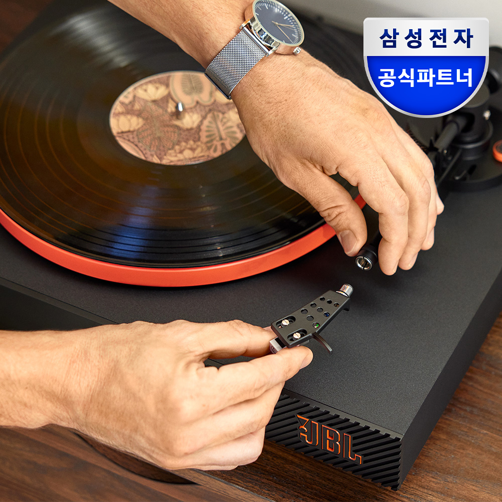 삼성공식파트너 JBL SPINNER BT 턴테이블 LP 플레이어 블루투스 지원