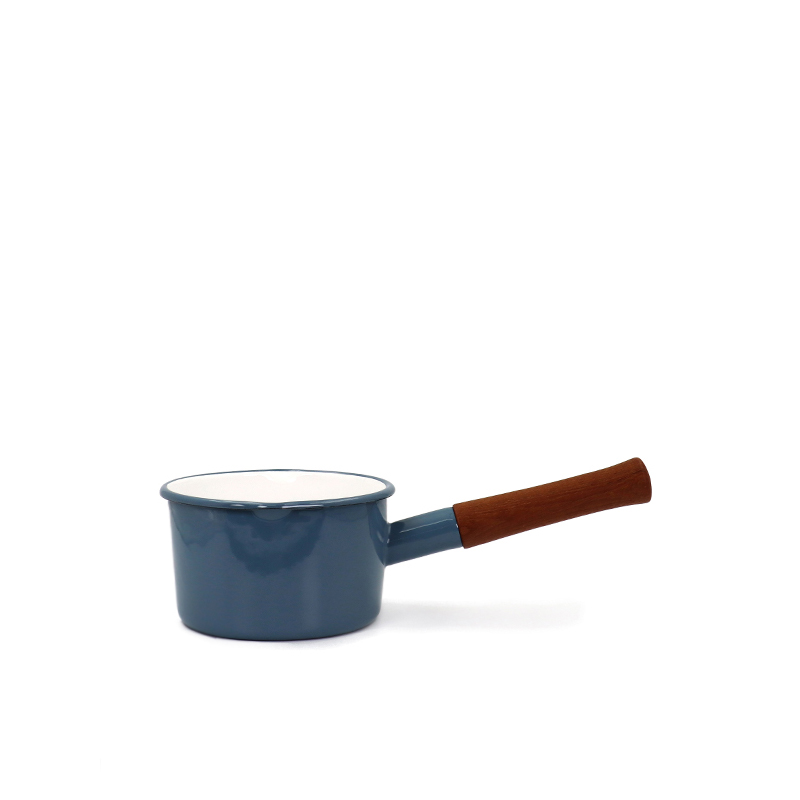 에지리 노르딕 인덕션 계랑 눈금 법랑 냄비 밀크팬 14cm - 상세 이미지 4