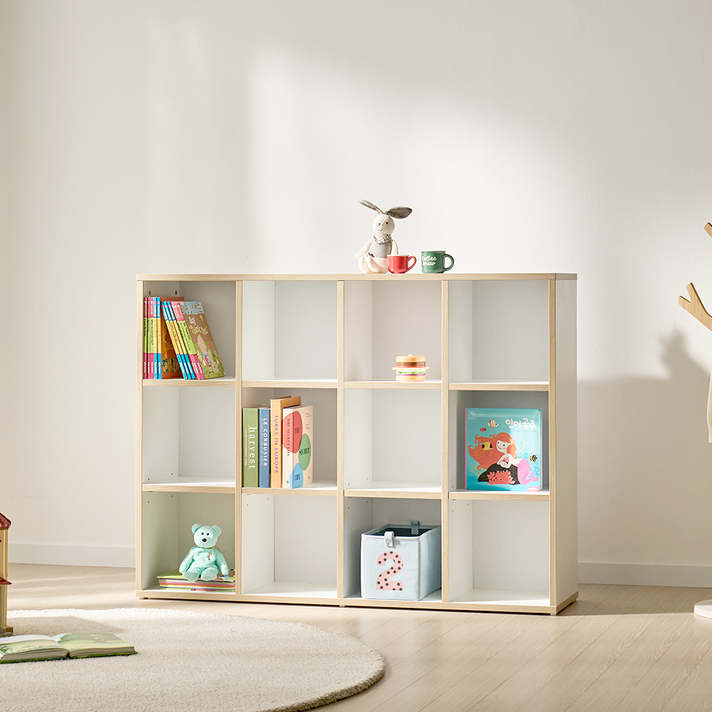 2단 낮은책장 거실 슬림 폭좁은 서재책장 만화 틈새 미니