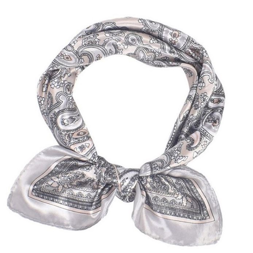 페이즐리 쁘띠 스카프 미니 사각 스카프 명품 가방 손잡이