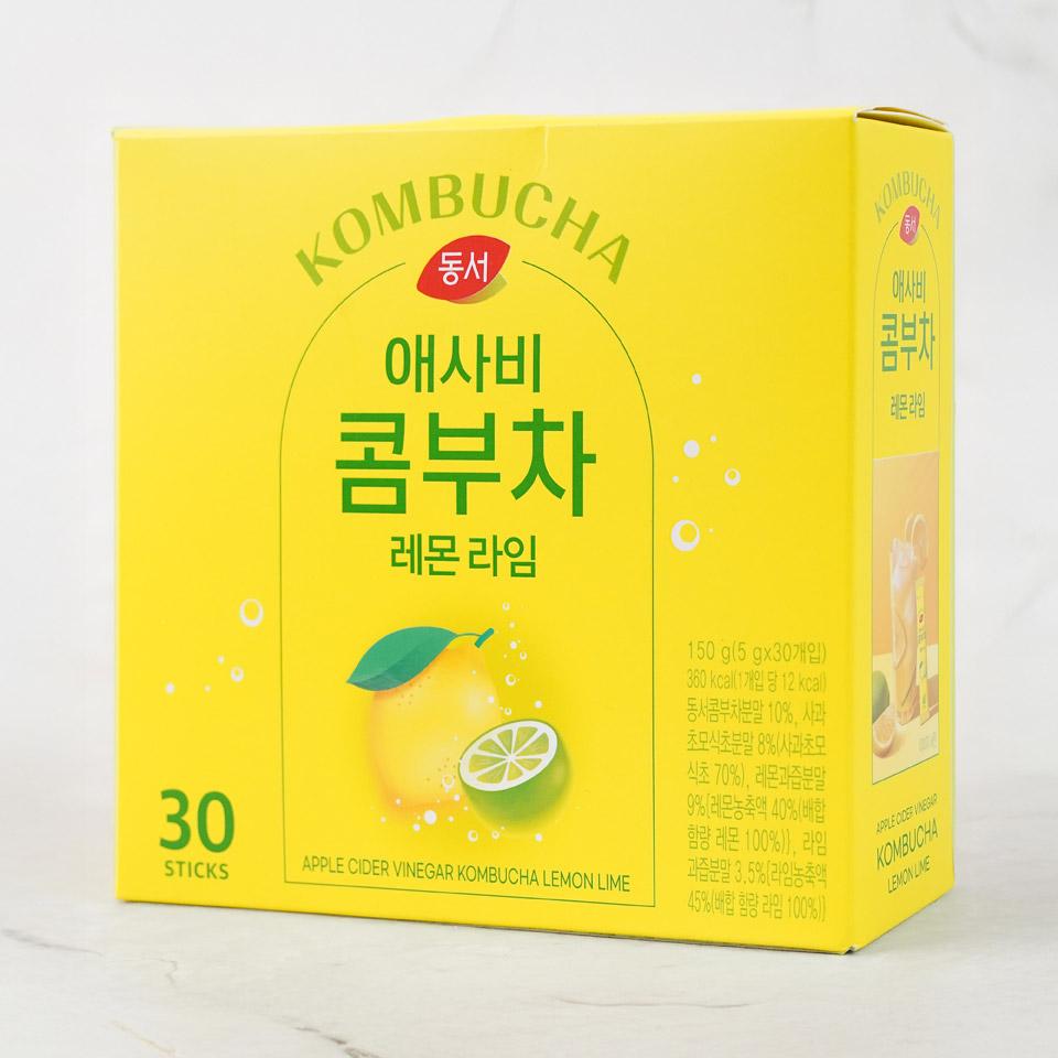 메가마트 동서 애사비 콤부차 레몬 라임 150g(30T) - 상세 이미지 2