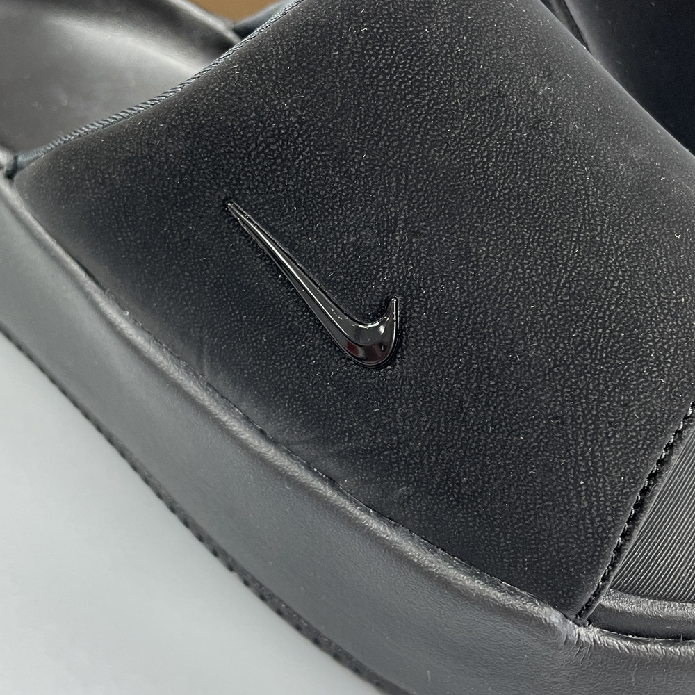 나이키 캄 엘리베이션 퍼 슬라이드 키높이 통굽 털 슬리퍼