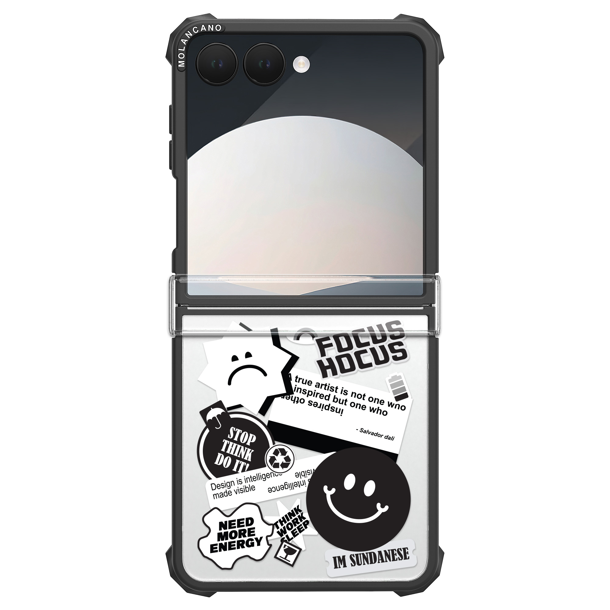 갤럭시 Z플립7 임팩트 디자인 힌지 보호  휴대폰 케이스  드림팀 - 상세 이미지 5