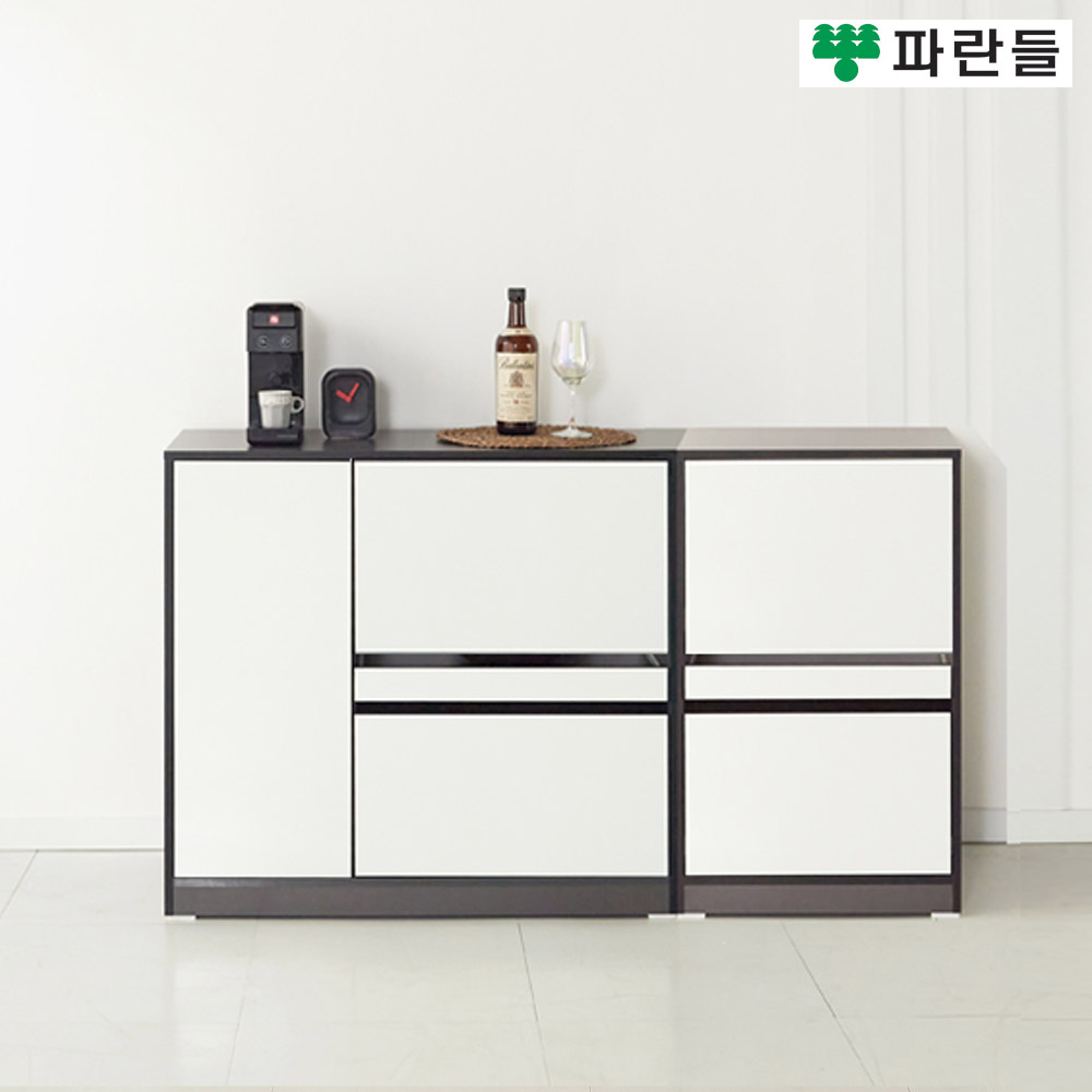 파란들가구 LPM 1400x825 도어 전자렌지대세트 주방렌지대 - 상세 이미지 4