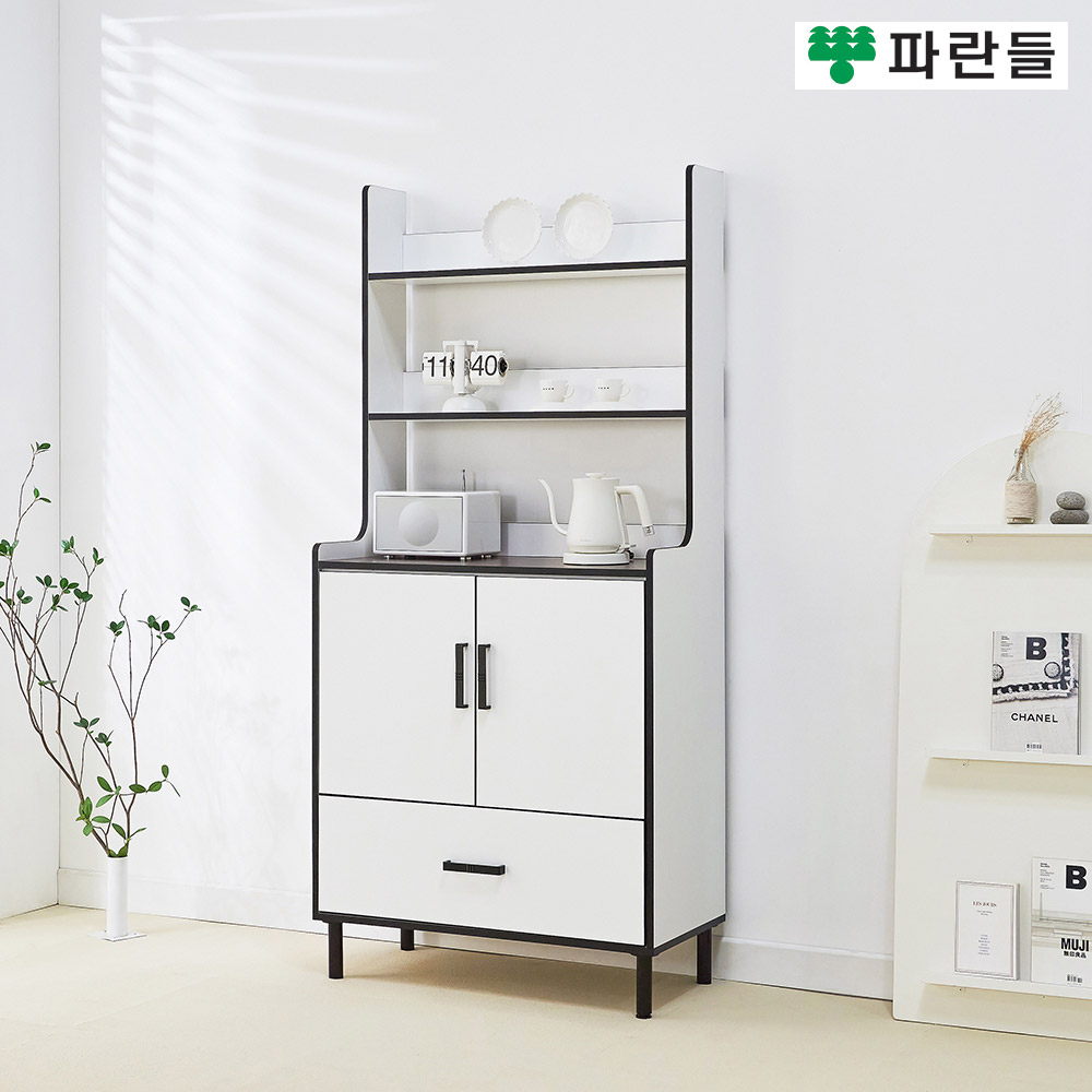 파란들가구 LPM 상하일체형 주방수납장 그릇장 다용도수납장 - 상세 이미지 4
