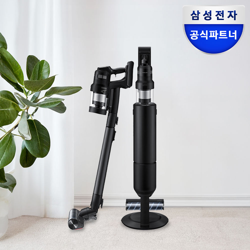 25년 삼성 무선청소기 비스포크 AI 제트 400W VS90F40CNK 물걸레 펫브러시