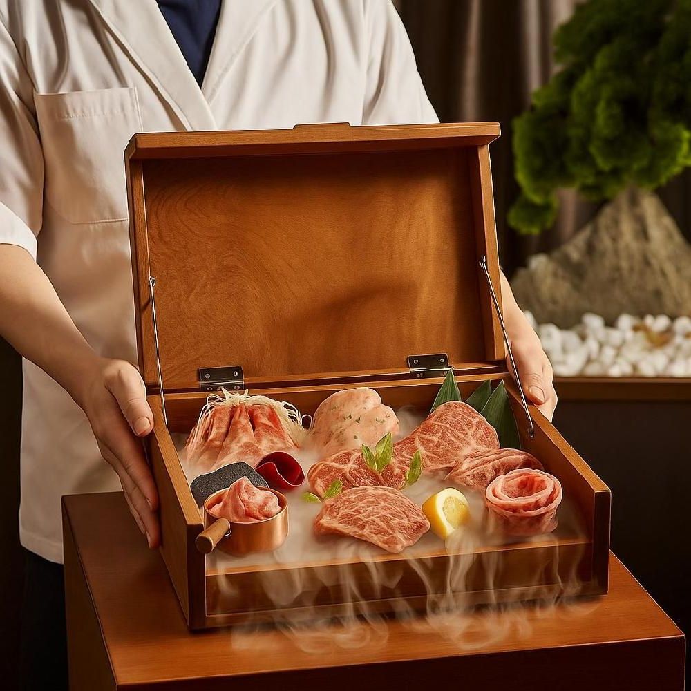 드라이아이스 그릇 사시미 접시 일식 이자카야 플레이팅 트레이 소형