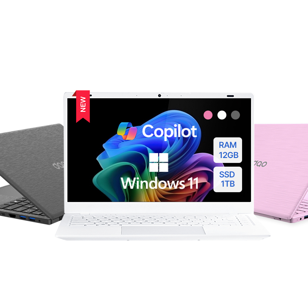 [도착보장] 다오북 14N15-12 N150 14인치 1.32kg 윈도우11 노트북 12GB, 1TB, 화이트 - 상품 이미지