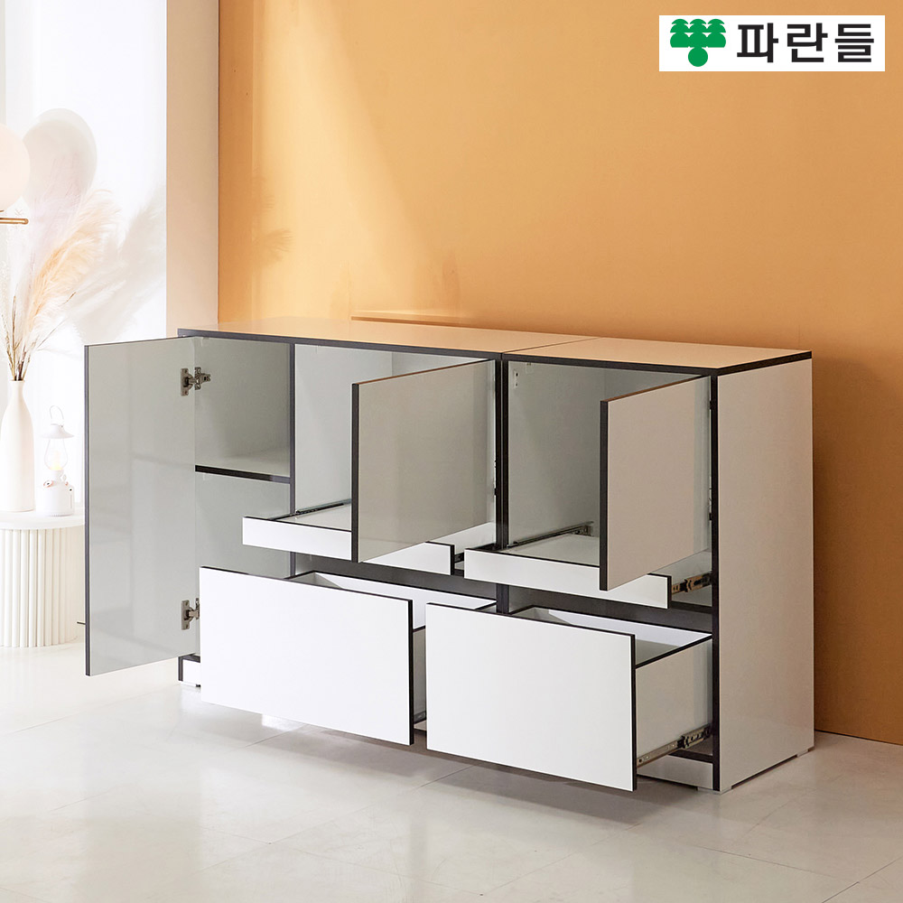 파란들가구 LPM 1400x825 도어 전자렌지대세트 주방렌지대 이미지 7