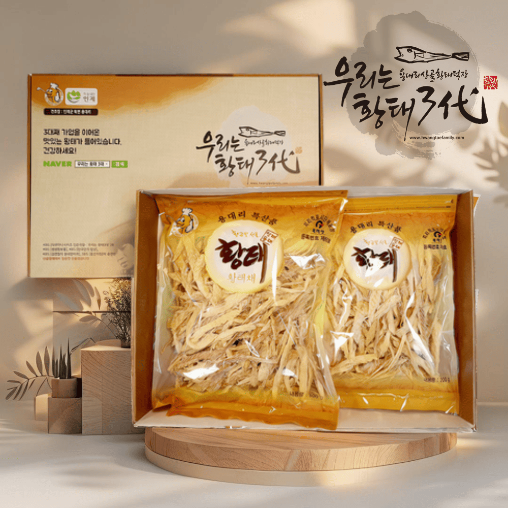 용대리 황태채 선물세트 700g 인간극장 산골황태덕장 - 상품 이미지