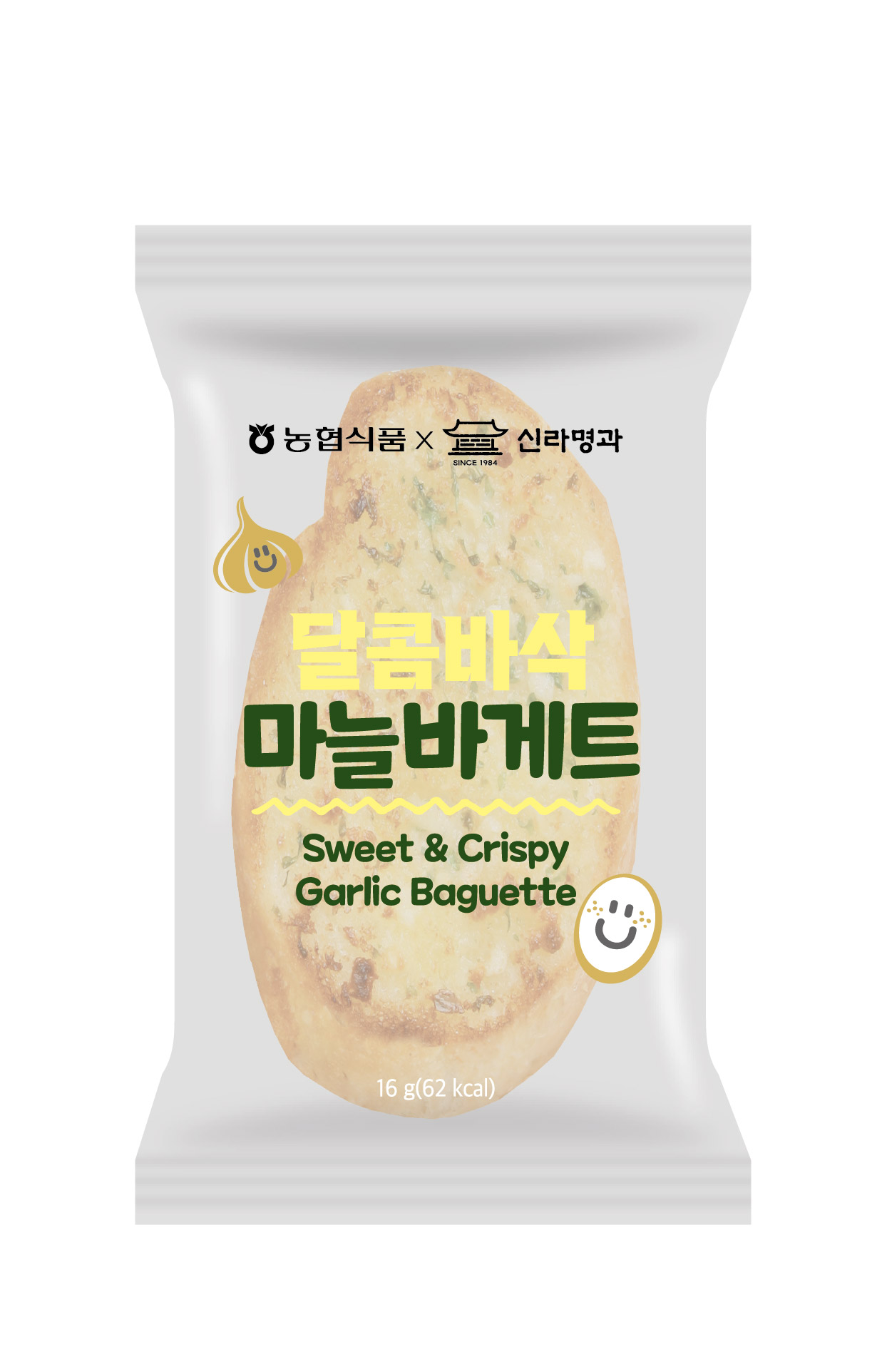 농협식품X신라명과 농협 달콤바삭 마늘바게트 114g 2개+쌀크룽지 150g 2개 - 상세 이미지 3