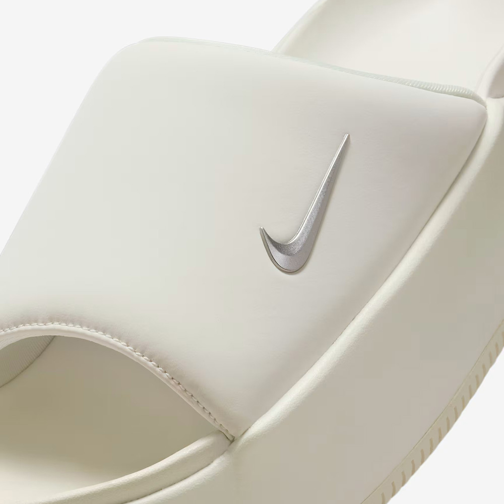 나이키 캄 엘리베이션 퍼 슬라이드 키높이 통굽 털 슬리퍼