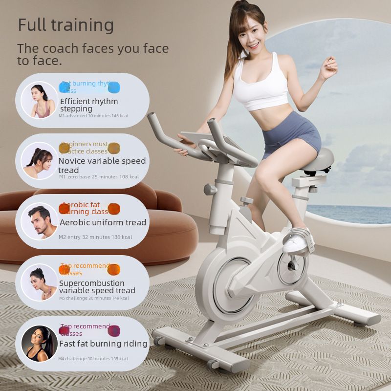 좌식자전거 가정용 실내 사이클 홈트 유산소 운동기구 A  / 기본모델 - 상세 이미지 3