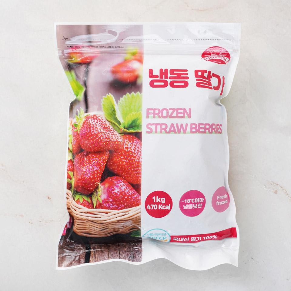 메가마트 국내산 냉동딸기 1kg