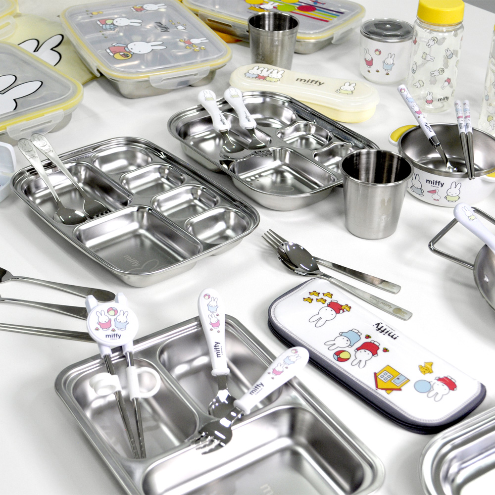 키친유 미피 손잡이 유아 컵 3종 세트 아기 어린이집 양치컵 어린이 물컵 유치원 준비물