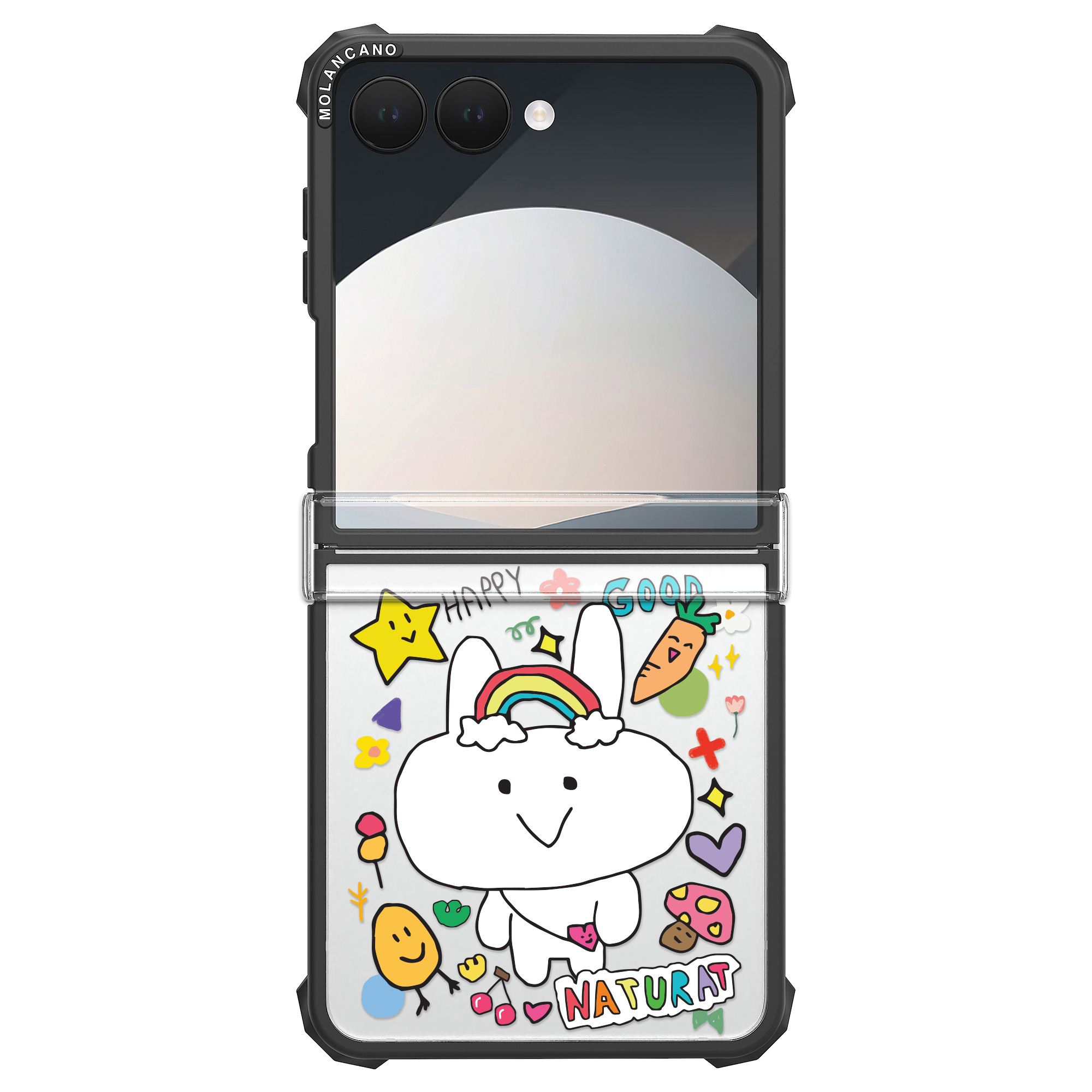 갤럭시 Z플립7 임팩트 디자인 힌지 보호  휴대폰 케이스  드림팀 - 상세 이미지 3