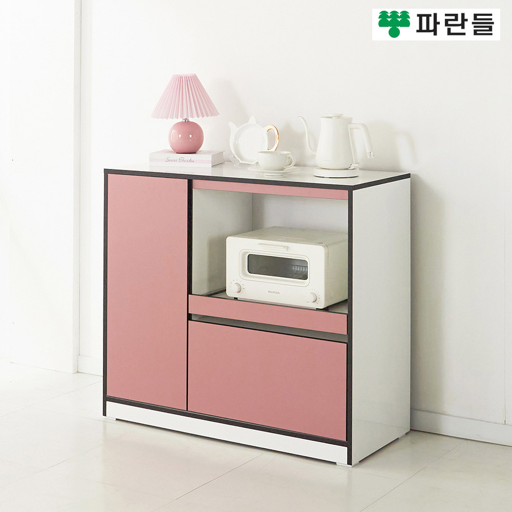 파란들가구 LPM 900x825 오픈 전자렌지대 주방렌지대 수납장 이미지 6