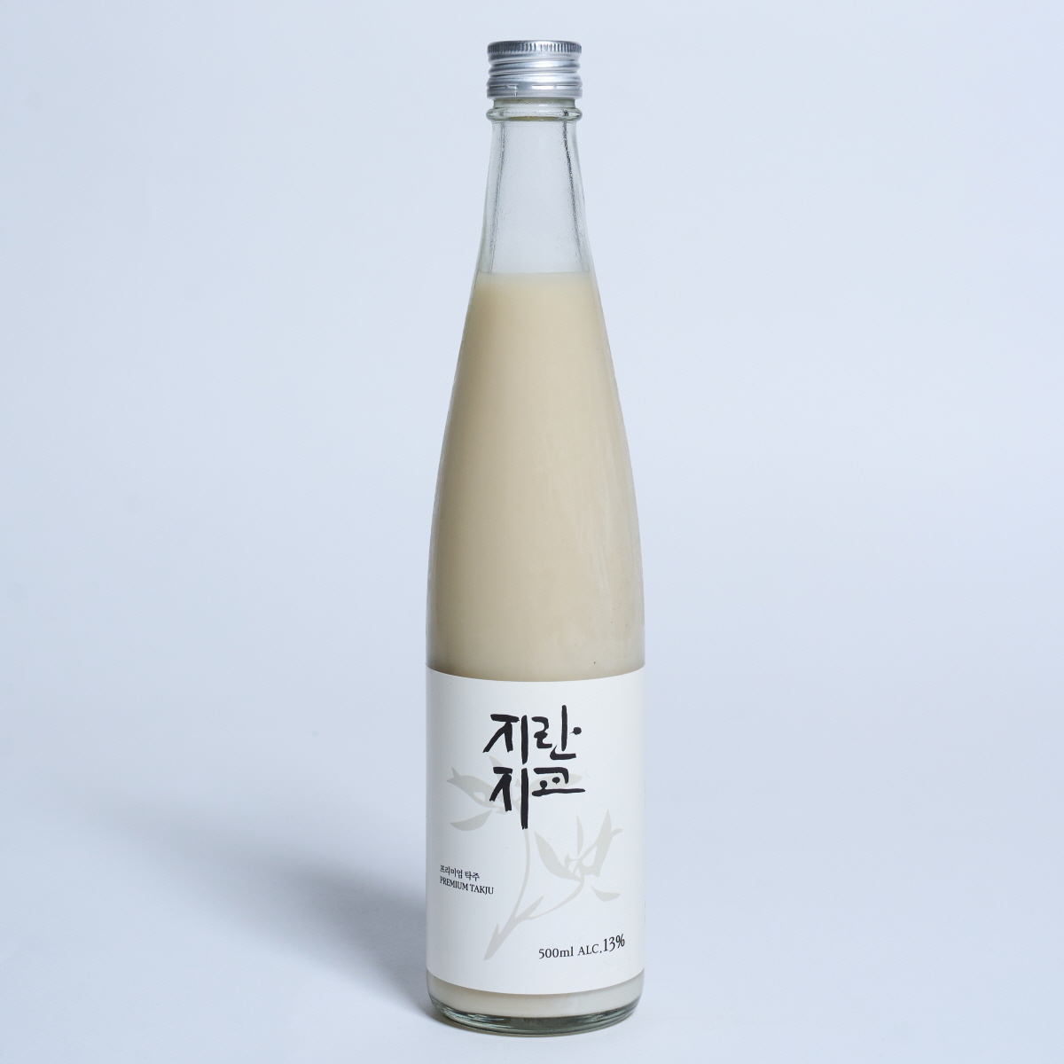 지란지교 막걸리 13도 500ml 생 탁주 프리미엄 무첨가