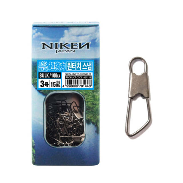 니켄 초강력 원터치 낚시 스냅 벌크 덕용 채비 - 메인 이미지