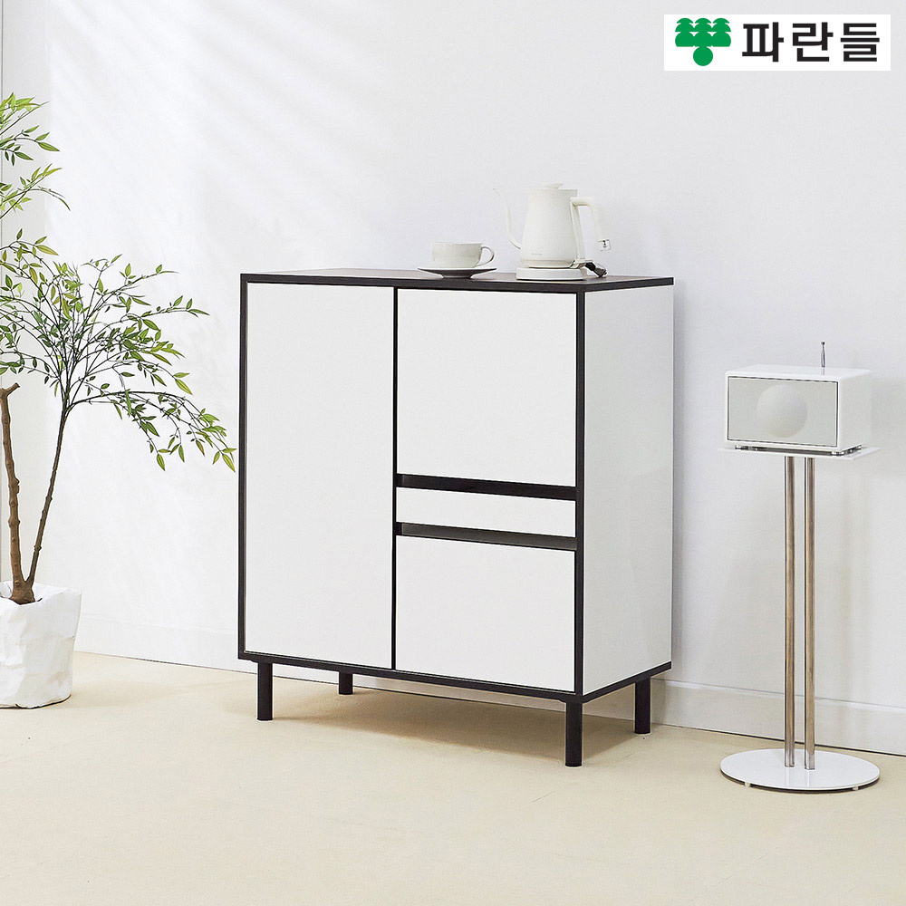 파란들가구 LPM 800 와이드 렌지대 주방렌지대 주방수납장 - 메인 이미지