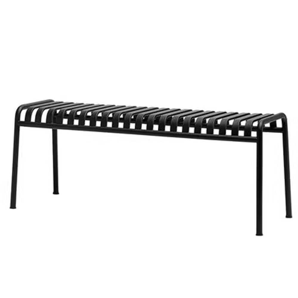 야외 벤치 철제 공원 의자 카페 대기 휴식 정원 2인용 A 100x35x45cm - 상품 이미지