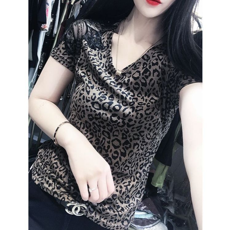 라틴 사교 댄스복 댄스상의 반팔 라인 공연복 방송 여성 왈츠 - 상품 이미지