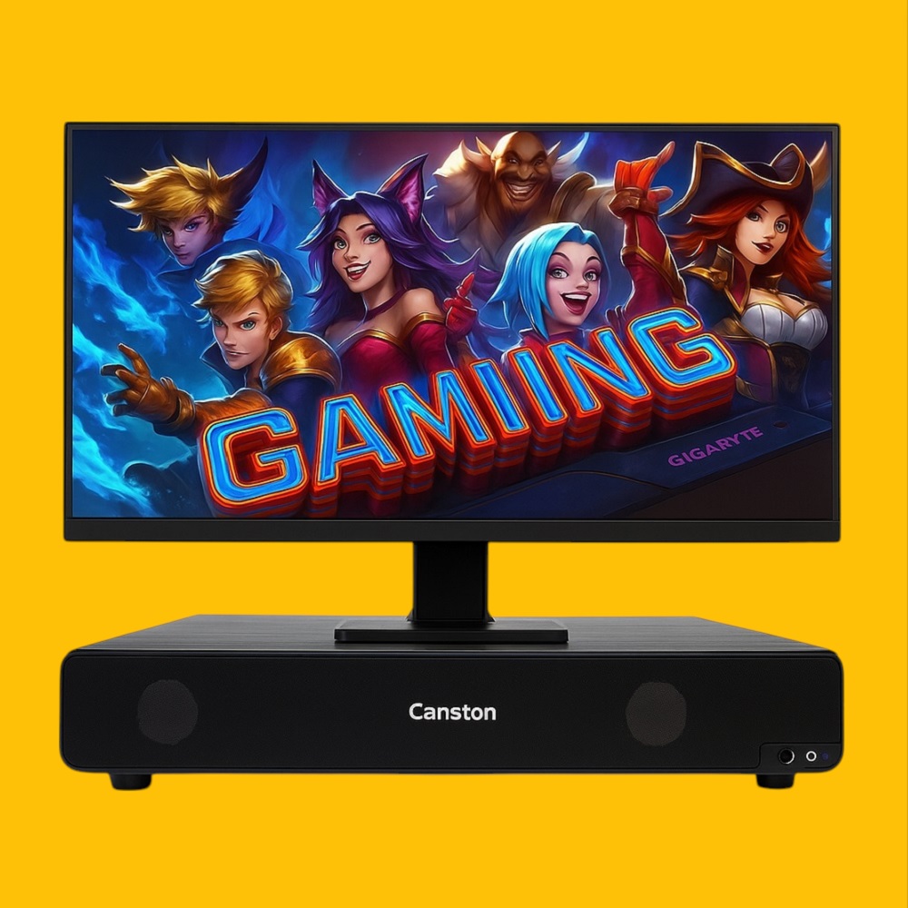 캔스톤 H300 데스크탑 PC 우퍼 컴퓨터 게이밍 스피커 사운드바