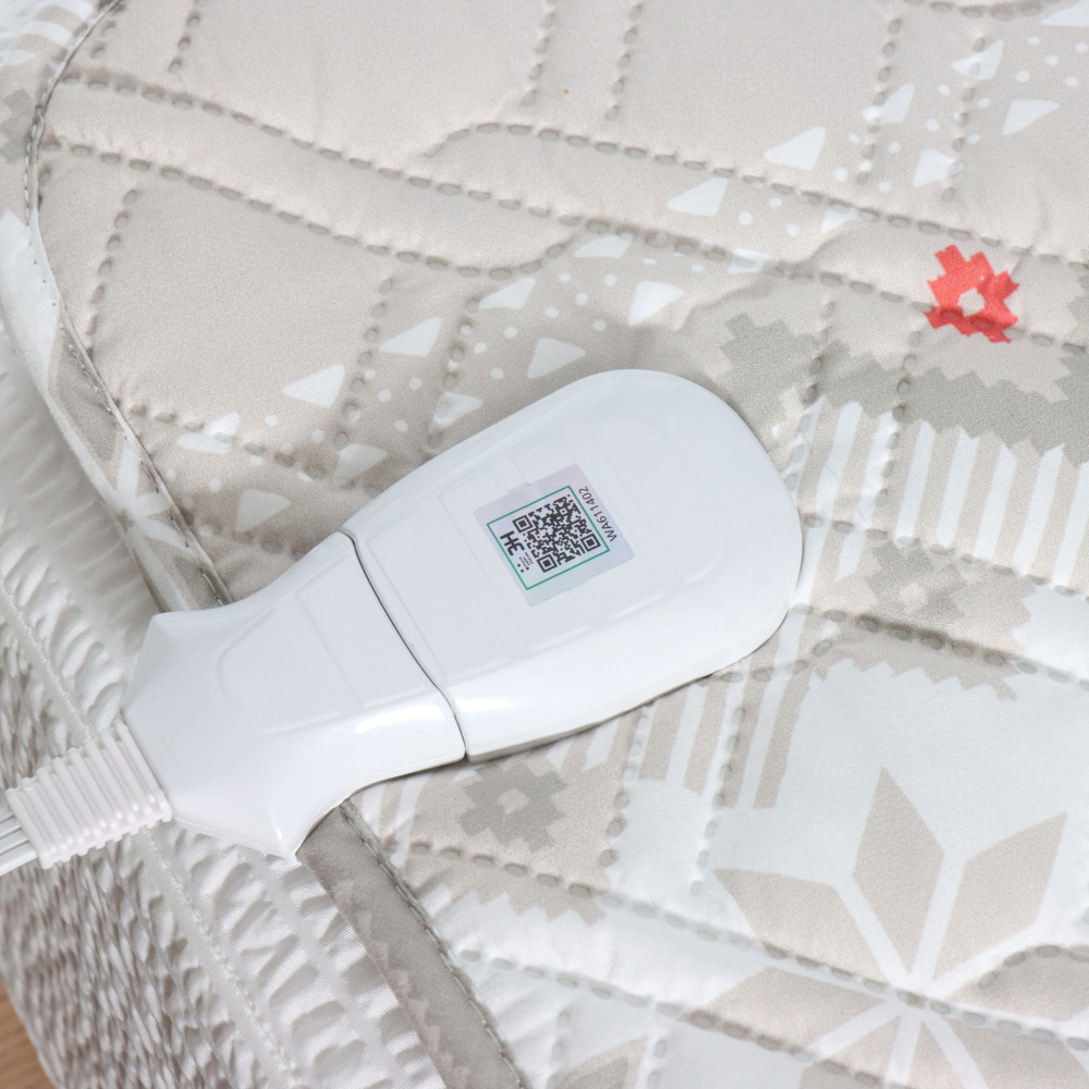 몽비오스 카본 탄소매트 전기매트 전자파없는 그래핀 온열매트 침대 전기장판 싱글, 100x200cm, 소프트 베이지