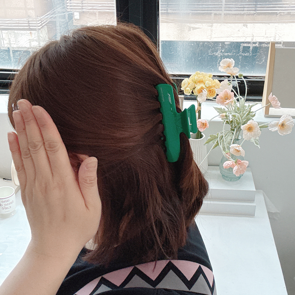 프랑스핀 심플슬림 올림머리 반묶음집게핀 집게삔 머리핀 삔 CREATIONFRANCE - 상세 이미지 5