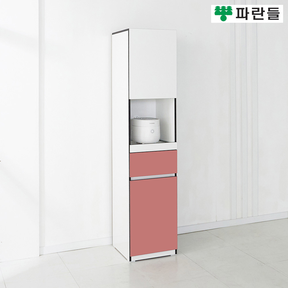 파란들가구 400x1800 서랍 틈새 전자렌지대 틈새수납장 - 상세 이미지 2