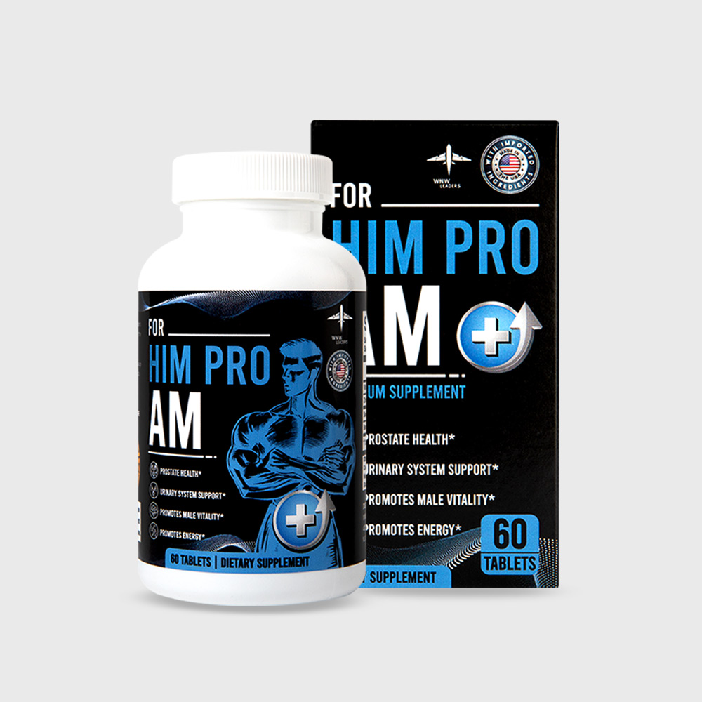 미국FDA 쏘팔메토 전립선 영양제 최다 함량 힘프로AM 60캡슐, 1개