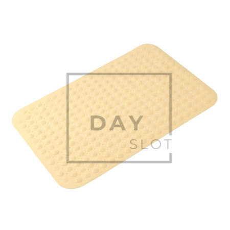 [트렌디프레소협력사]데이슬롯 미끄럼방지 욕실매트 57x88cm 베이지 욕실바닥매트