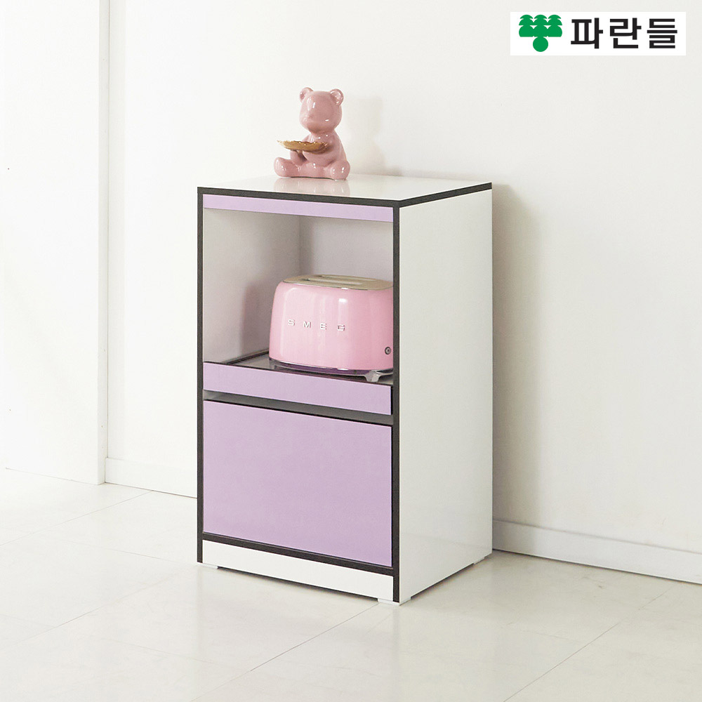 파란들가구 LPM 500x825 오픈 전자렌지대 주방렌지대수납장