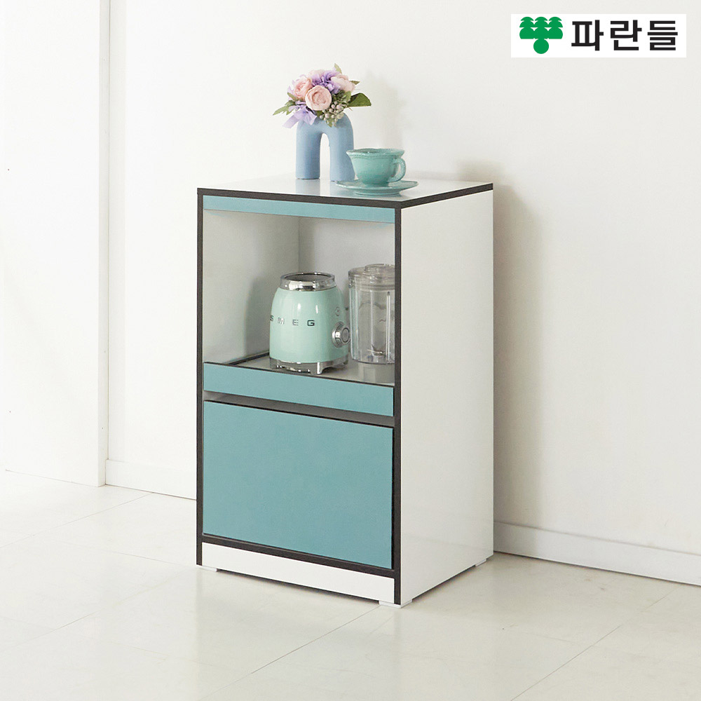 파란들가구 LPM 500x825 오픈 전자렌지대 주방렌지대수납장