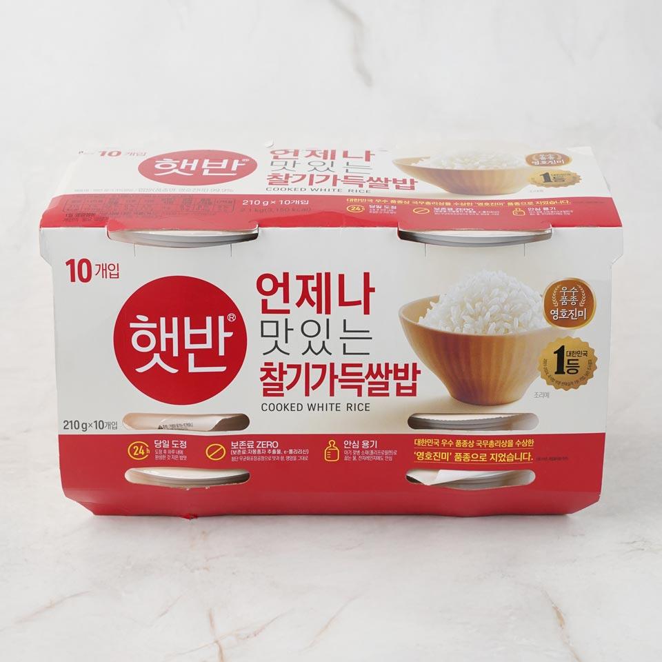 메가마트 CJ 햇반 찰기가득쌀밥 210gx10