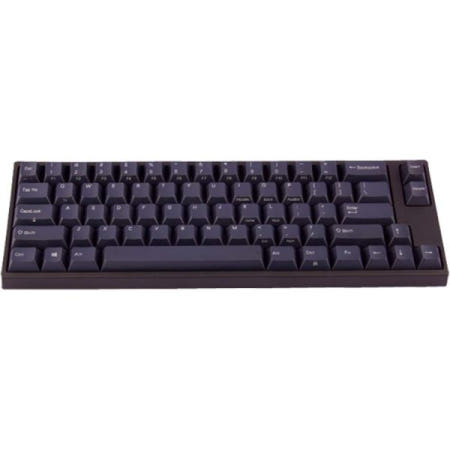 [해외]레오폴드 FC660M 네이비 66키 기계식 미니 키보드, 1.5mm PBT 키캡(블루 스위치, USB)