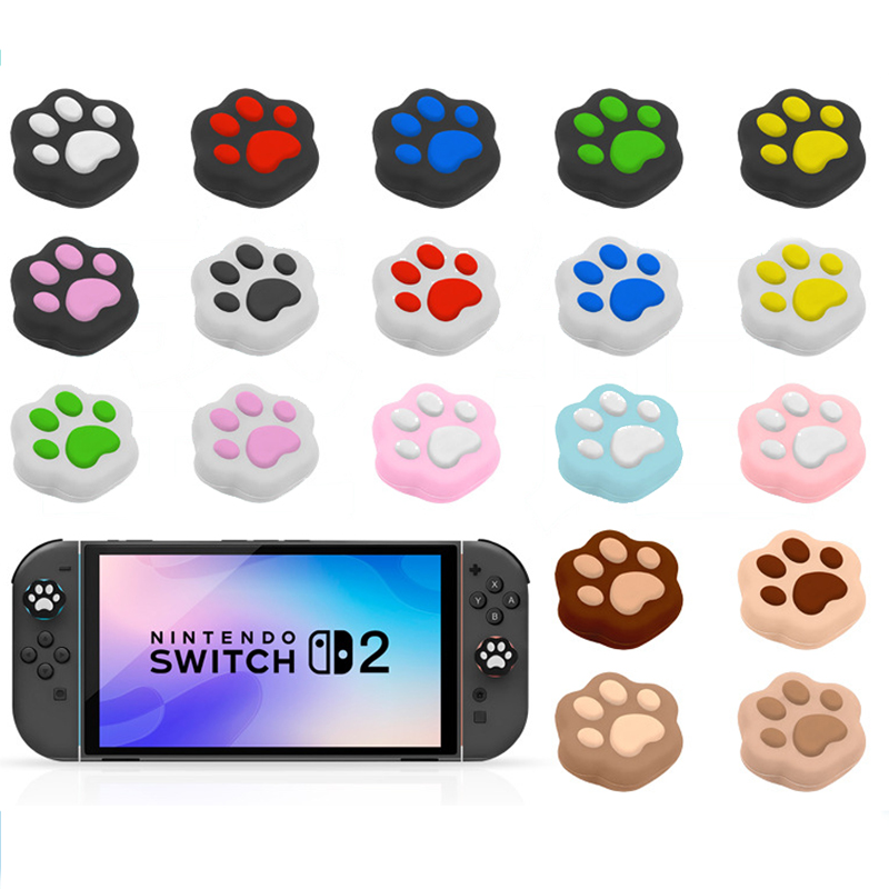 닌텐도 스위치2 조이콘그립 거치대 조이콘스틱커버 냥캡 - 상품 이미지