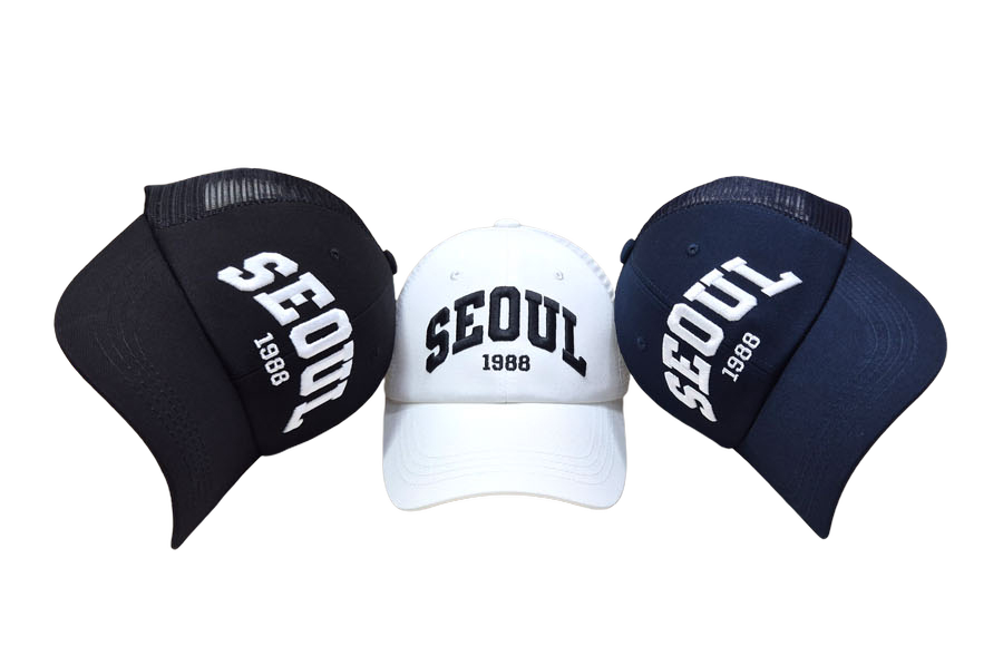 서울 메쉬볼캡 남자 러닝 모자 코리아 대한민국 모자 런닝 볼캡 - 상세 이미지 2