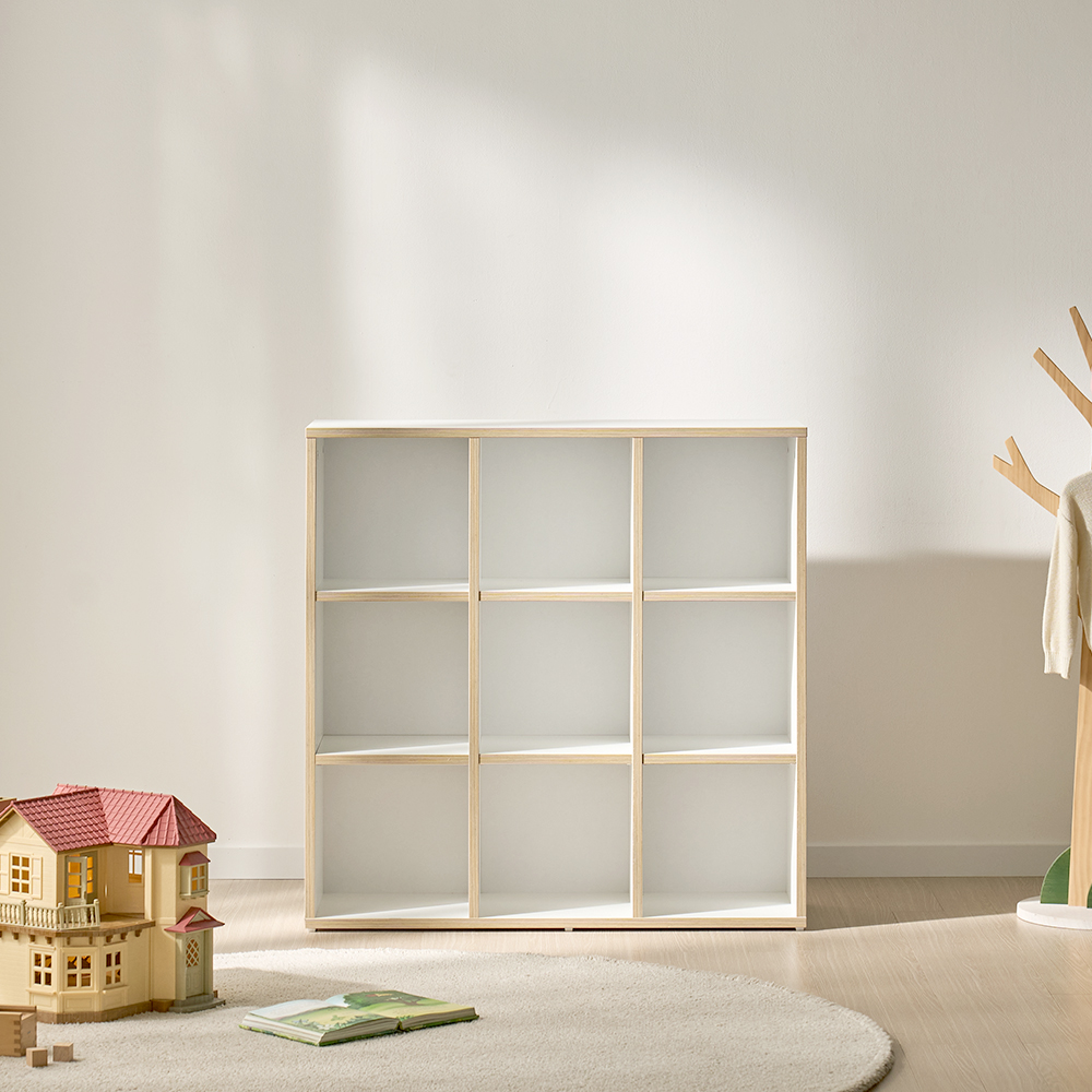 2단 낮은책장 거실 슬림 폭좁은 서재책장 만화 틈새 미니