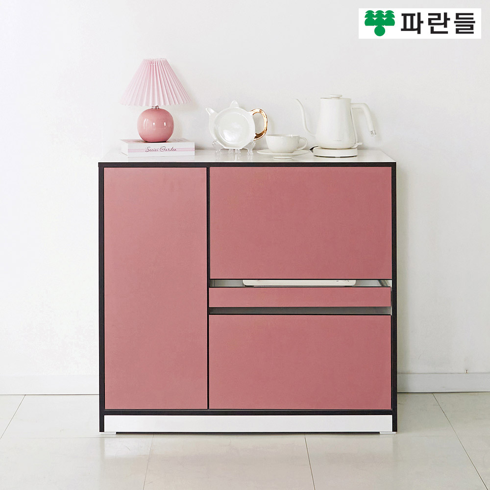 파란들가구 LPM 900x825 도어 전자렌지대 주방렌지대 수납장 이미지 7
