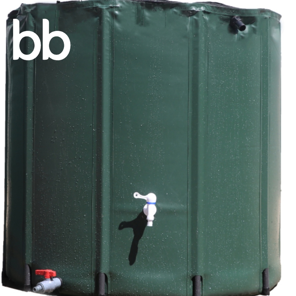 빗물저금통 빗물통 저장고 농업용 저장탱크 재활용하기 우수통 농사 접이식 저류조 100L - 상세 이미지 4