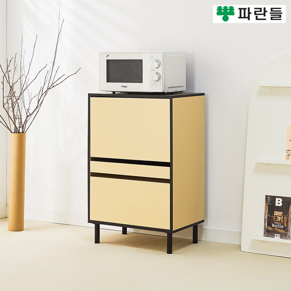 파란들가구 LPM 도어 600 전자렌지대 주방렌지대 주방수납장 - 상세 이미지 2