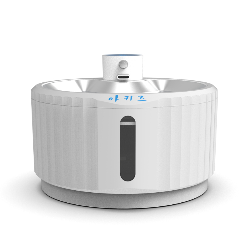 아키즈 자동 급수기 강아지 물통 고양이 필터 정수기 무선 펫 급수대 반려동물 물그릇